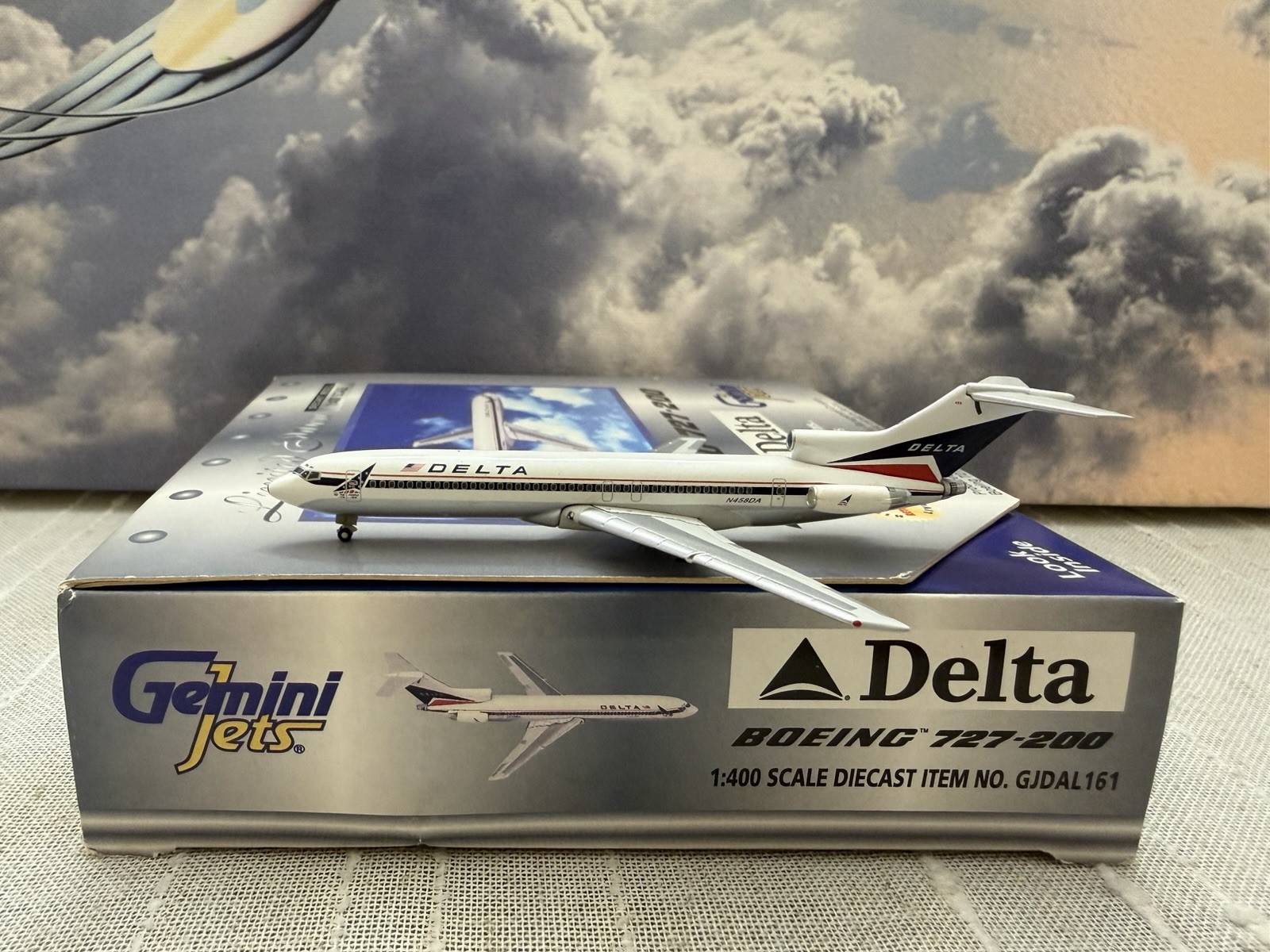 Gemini Jets Delta “Widget” B727-200 “VERY RARE” 1/400