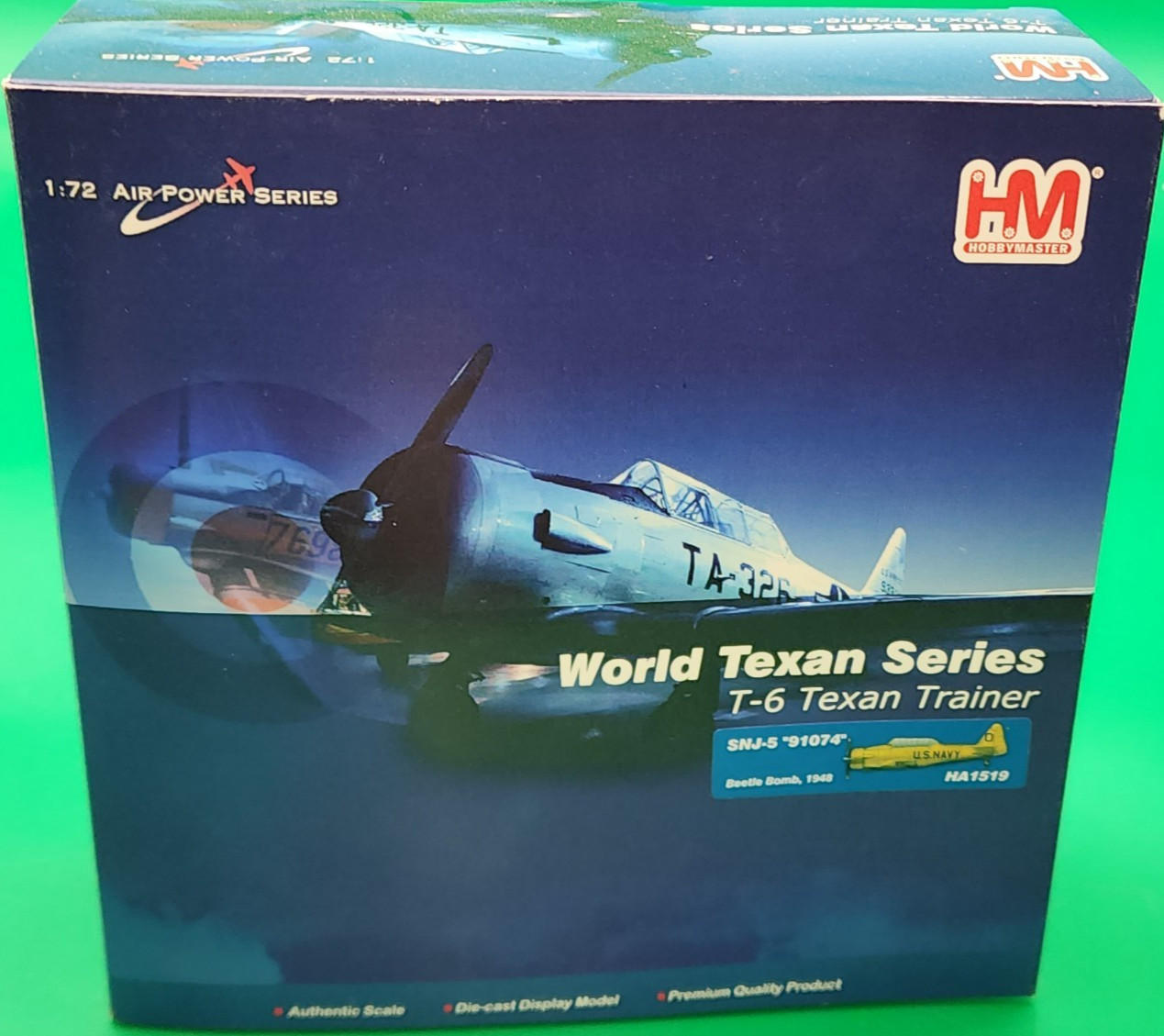 Hobby Master 1/72 SNJ-5 “91074” Beetle Bomb, 1948 T-6 Texan Trainer HA1519