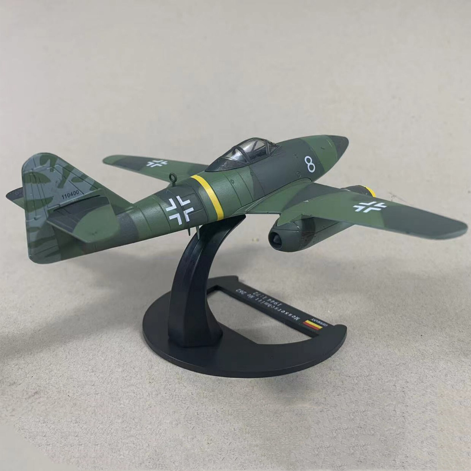 15cm Diecast 1/72 WWII German Messerschmitt Me-262 Fighter Model