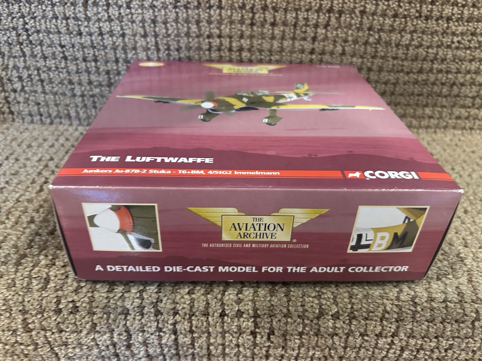 Corgi 1:72 Junkers Ju-87B-2 Stuka Immelmann, Cyrenaica 1941, No. AA32510