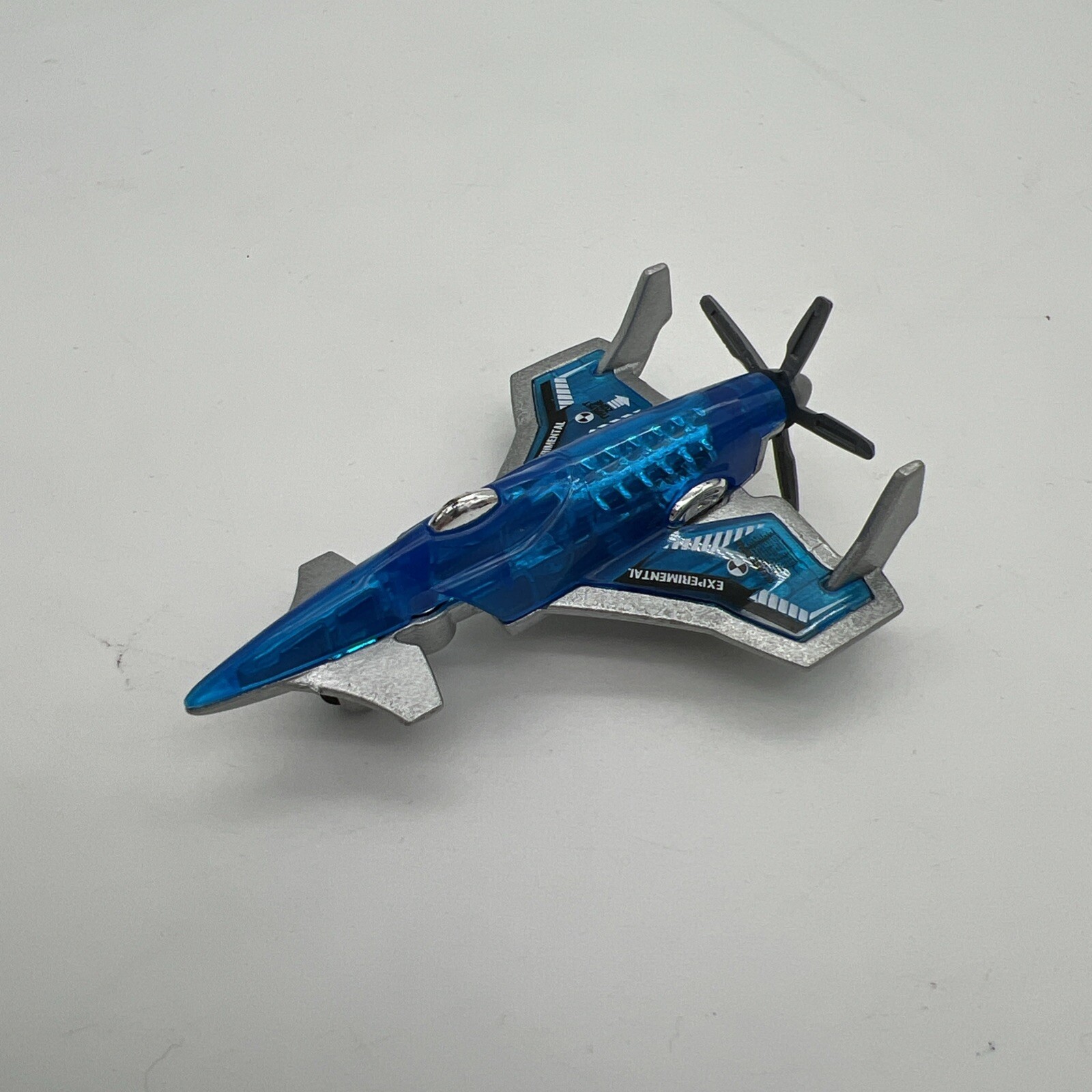 Hot Wheels 2005 Poison Arrow Blue & Silver HW First Editions X-Raycers Series