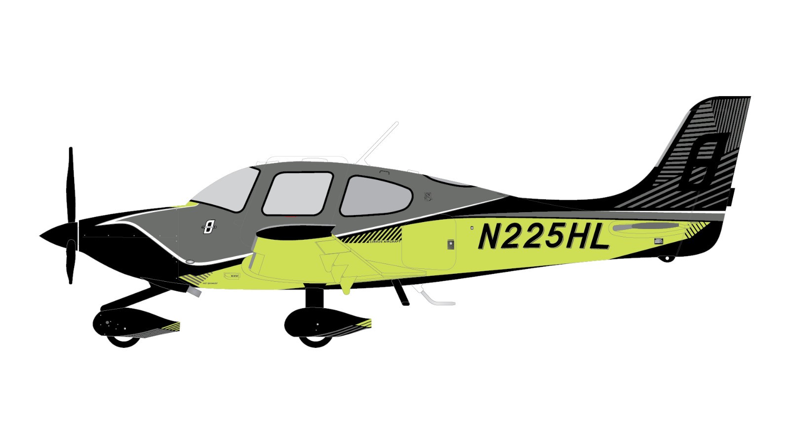 Gemini Jets 1:72 Private Cirrus SR22T N225HL GGCIR022 PRE-ORDER