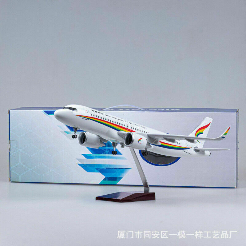 1/80th Tibet Airlines A320neo Passanger Plane Aricraft Display Plane Model Gift